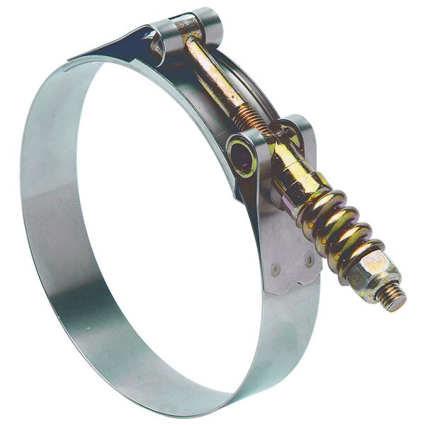 B & K Ideal Tridon 4-1/16 in. 4-3/8 in. SAE 406 Hose Clamp Stainless Steel Band T-Bolt 300300406553 - main